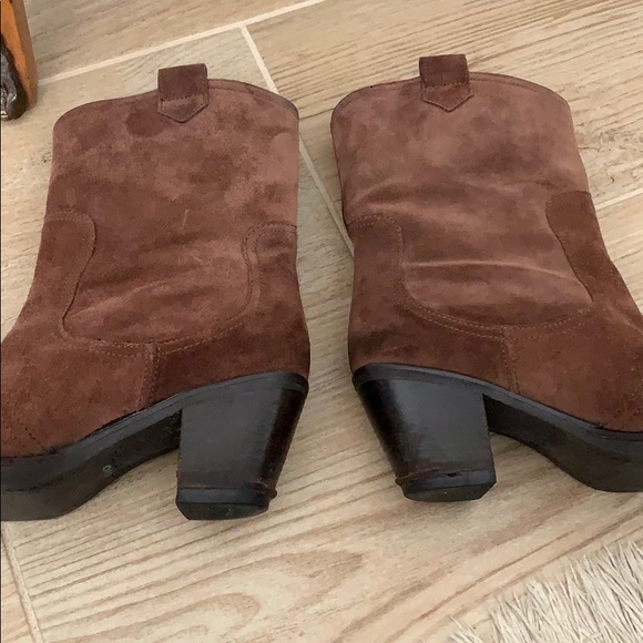 Via Spiga Suede Cowboy boots - Picture 3 of 11